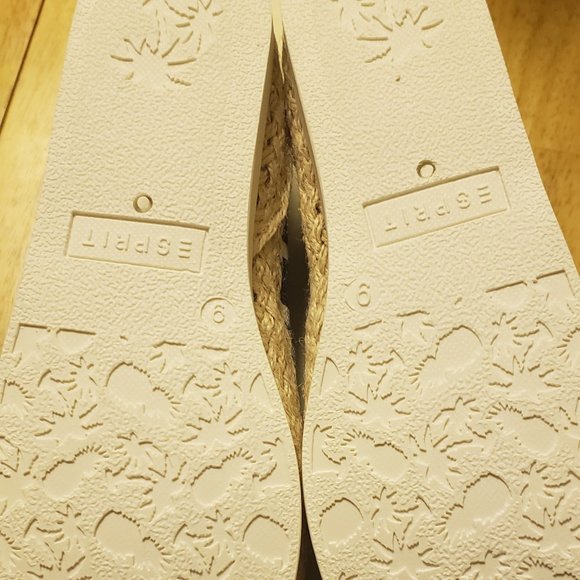 NWB - Esprit Women's Ellery Espadrille Flats - Blue Stripe - Size 9M - Picture 7 of 7